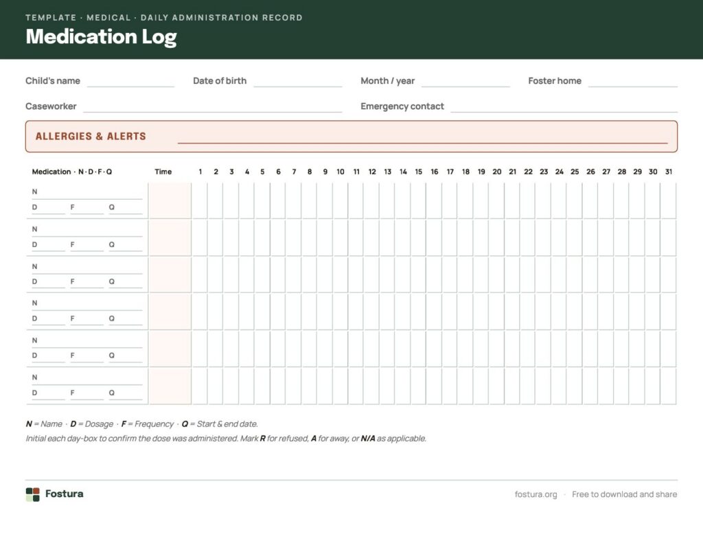 Medication Log